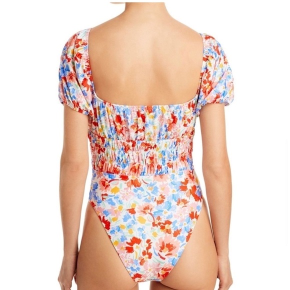 L*Space Marilyn Floral Print One Piece Swimsuit - Picture 2 of 8